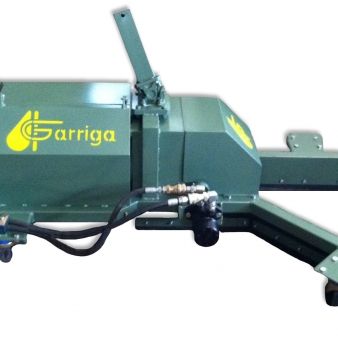 Recogedor lateral en V con válvula